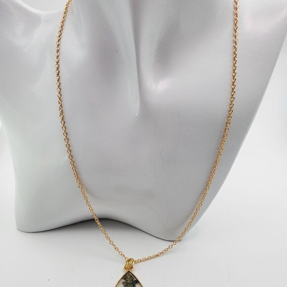 Ivy moss beautiful earth necklace N0927 - Picture 3 of 5